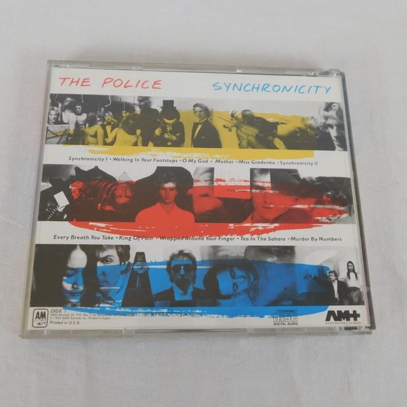 The Police Synchronicity CD 1983 AM Records New Wave King of Pain WEST GERMANY - Picture 2 of 5